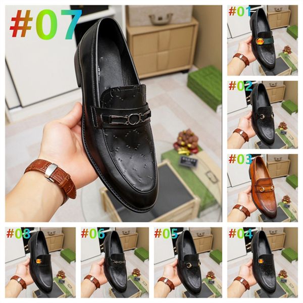 formal dress shoes for gentle designers men black brown genuine leather shoes pointed toe mens business oxfords casual shoess size: eu38-46
formal dress shoes for gentle designers men black brown genuine leather shoes pointed toe mens business oxfords casual shoess size: eu38-46