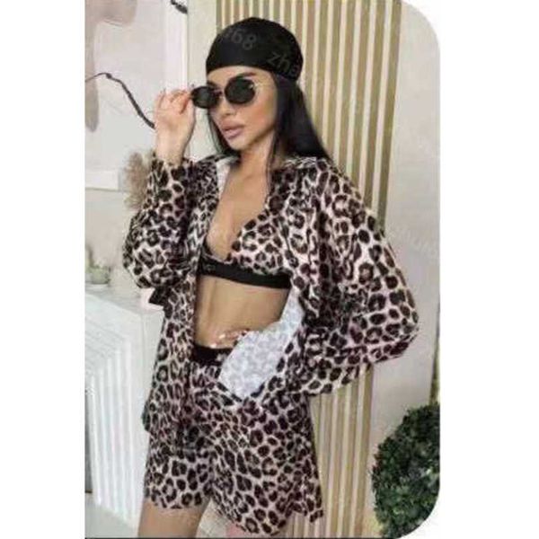 23ss women set shirt set womens designer clothing lapel leopard print shirt suspender bikini swimsuit ribbon stitching shorts set women clot, White
23ss women set shirt set womens designer clothing lapel leopard print shirt suspender bikini swimsuit ribbon stitching shorts set women clot, White