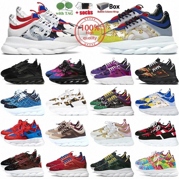 italy designer casual shoes platform chain reaction sneakers for black white multi-color suede bluette gold twill fluo tan luxury men women
italy designer casual shoes platform chain reaction sneakers for black white multi-color suede bluette gold twill fluo tan luxury men women