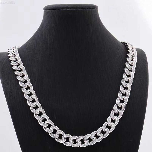 creative charm 925 silver moissanite diamond cuban chain trendy hip hop necklace for men 
creative charm 925 silver moissanite diamond cuban chain trendy hip hop necklace for men