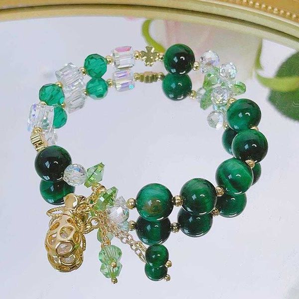 tigereye lucky strand bag bracelet female large beads crystal super flash mori style personalized, Black
tigereye lucky strand bag bracelet female large beads crystal super flash mori style personalized, Black