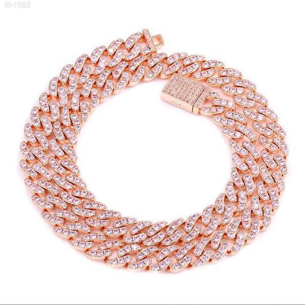 8 Mm Iced Out Cuban Necklace Chain Hip Hop Jewelry Choker Gold Silver Rose Gold Color Cz Clasp for Mens Rapper Necklaces Link
8 Mm Iced Out Cuban Necklace Chain Hip Hop Jewelry Choker Gold Silver Rose Gold Color Cz Clasp for Mens Rapper Necklaces Link