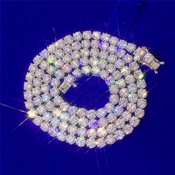 selling 3mm 10k 14k 18k solid gold classic necklace chain vvs moissanite mens necklace tennis chain, Silver
selling 3mm 10k 14k 18k solid gold classic necklace chain vvs moissanite mens necklace tennis chain, Silver