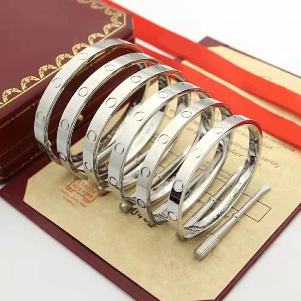 luxury classic screwdriver love bracelet fashion cuff bracelet 316l stainless steel plated 18k gold jewelry valentine's day gift, Black
luxury classic screwdriver love bracelet fashion cuff bracelet 316l stainless steel plated 18k gold jewelry valentine's day gift, Black