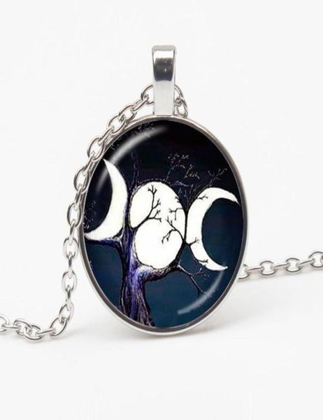 new triple moon goddess witchcraft pentagram magic amulet necklace amulet woman moon necklace retro jewelry gift family15997672, Silver
new triple moon goddess witchcraft pentagram magic amulet necklace amulet woman moon necklace retro jewelry gift family15997672, Silver