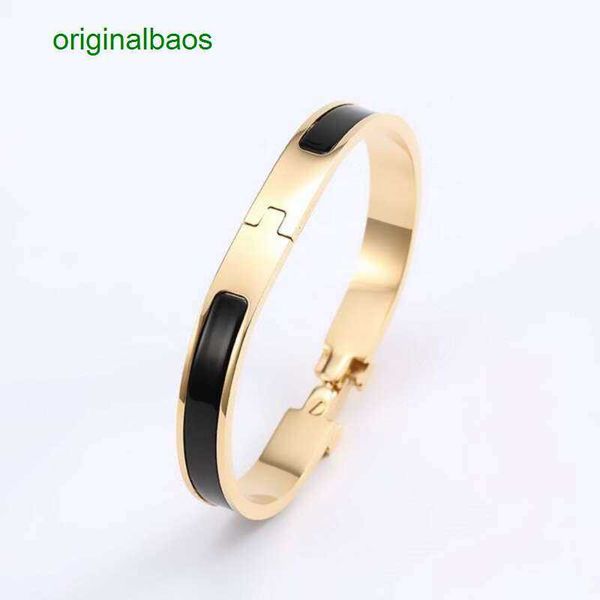 original hemrres designer bracelet 8mm designer letter bracelets bangle luxury womens enamel bracelet jewelry birthday christmas gift z68c, Black
original hemrres designer bracelet 8mm designer letter bracelets bangle luxury womens enamel bracelet jewelry birthday christmas gift z68c, Black