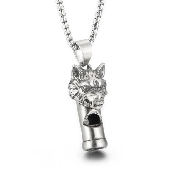 gothic wolf head whistle necklace pendant casting stainless steel rolo chain jewelry for mens boys cool gifts 3mm 24 inch5283146, Silver
gothic wolf head whistle necklace pendant casting stainless steel rolo chain jewelry for mens boys cool gifts 3mm 24 inch5283146, Silver
