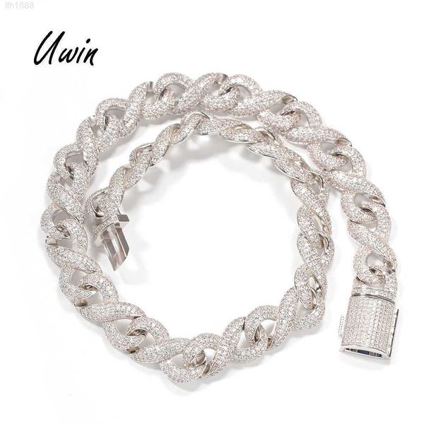 hip hop bling infinity cuban link chain 18k god plated miami necklace iced out cz chain wholesale women men rapper jewelry, Silver
hip hop bling infinity cuban link chain 18k god plated miami necklace iced out cz chain wholesale women men rapper jewelry, Silver