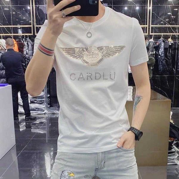 2023 summer mercerized cotton short sleeve t-shirt men's fashion net red ins diamond casual ice silk round neck half sleeveyylbvgbc, White;black
2023 summer mercerized cotton short sleeve t-shirt men's fashion net red ins diamond casual ice silk round neck half sleeveyylbvgbc, White;black