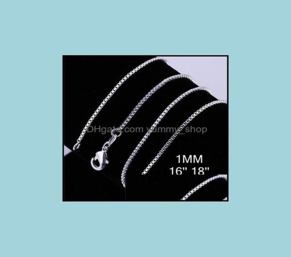 chains necklaces pendants jewelry 925 sterling sier plated necklace chain 16quot18quot20quot22quot24quot 1mm thin box bi4097497, Silver
chains necklaces pendants jewelry 925 sterling sier plated necklace chain 16quot18quot20quot22quot24quot 1mm thin box bi4097497, Silver