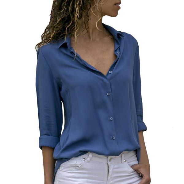 women's blouses shirts fashion blouse womens chiffon solid shirt office ladies plain roll sleeve blouse dames chemisier female women b, White
women's blouses shirts fashion blouse womens chiffon solid shirt office ladies plain roll sleeve blouse dames chemisier female women b, White