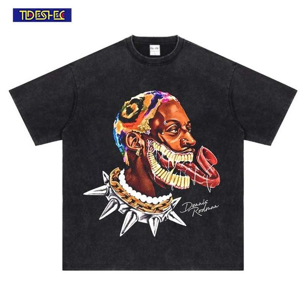 men's t-shirts retro tshirt men oversized funny spoof rodman printed t-shirt hip-hop streetwear cotton washed short sleeve vintage t-sh, White;black
men's t-shirts retro tshirt men oversized funny spoof rodman printed t-shirt hip-hop streetwear cotton washed short sleeve vintage t-sh, White;black