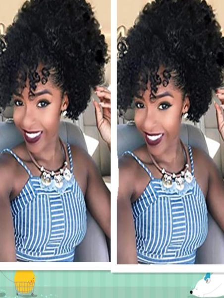 afro puff bun with bangs ponytail hairpieces african american short afro kinky curly brazilian drawstring ponytail hair extention 9859762, Black
afro puff bun with bangs ponytail hairpieces african american short afro kinky curly brazilian drawstring ponytail hair extention 9859762, Black