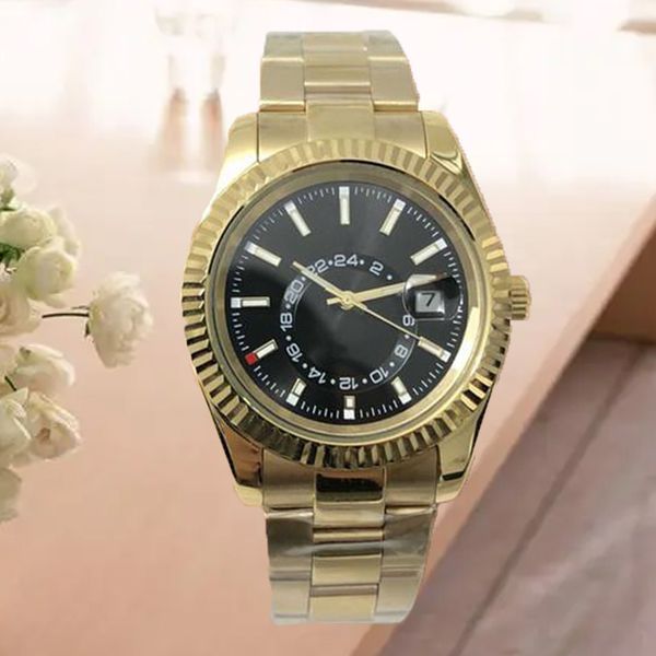 mens womens watches automatic mechanical watch 41mm 904l stainless steel blue black ceramic sapphire glass super luminous wristwatches montr, Slivery;brown
mens womens watches automatic mechanical watch 41mm 904l stainless steel blue black ceramic sapphire glass super luminous wristwatches montr, Slivery;brown