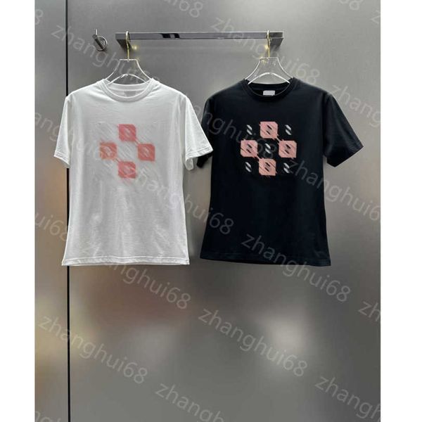 23ss womens t-shirt womens designer clothing tee round neck pure cotton nine-house lattice sequin embroidery short sleeve t-shirt womens clo, White
23ss womens t-shirt womens designer clothing tee round neck pure cotton nine-house lattice sequin embroidery short sleeve t-shirt womens clo, White