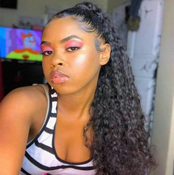 drawstring human hair ponytail deep curly malaysian virgin hair ponytail with clips in for women adjustable ponytail hair ex3624795, Black
drawstring human hair ponytail deep curly malaysian virgin hair ponytail with clips in for women adjustable ponytail hair ex3624795, Black