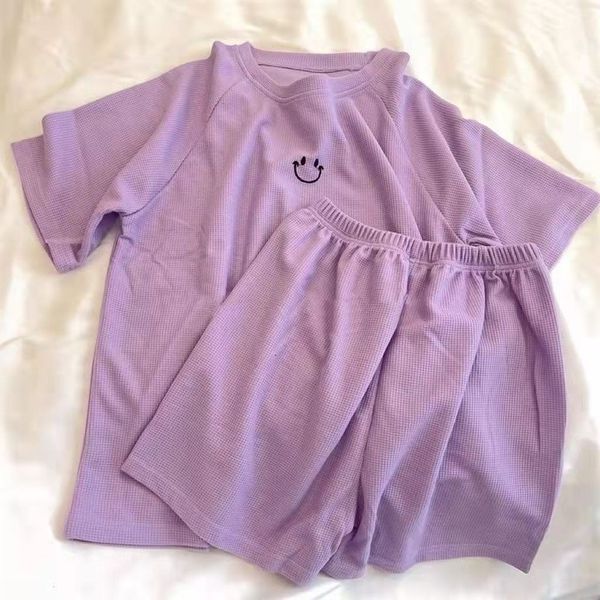 women's sleepwear pajamas women's summer pajamas women's cute smiling girl loose student short-sleeved home clothes pullover, Black;red
women's sleepwear pajamas women's summer pajamas women's cute smiling girl loose student short-sleeved home clothes pullover, Black;red
