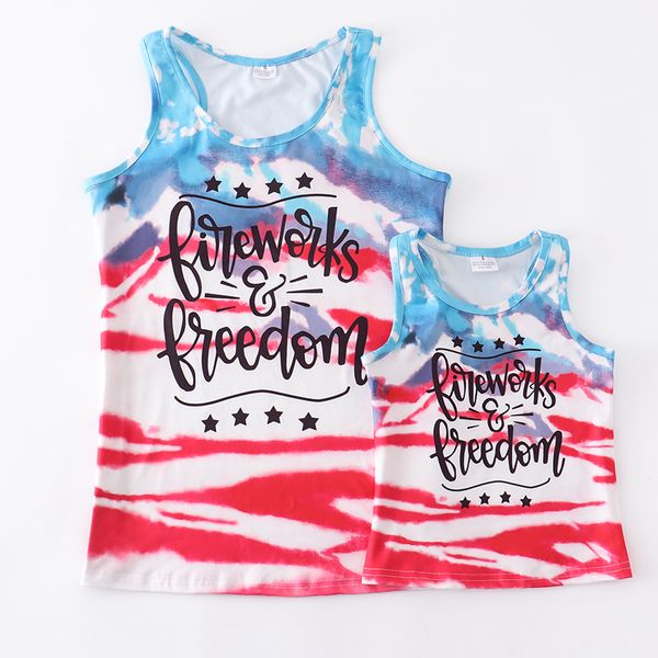 family matching outfits girlymax summer july 4th mommy me women girls tie dyed tank sleeveless shirts 230512, Blue
family matching outfits girlymax summer july 4th mommy me women girls tie dyed tank sleeveless shirts 230512, Blue