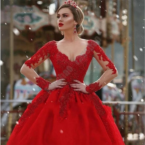 quinceanera dresses princess red long sleeve deep v-neck lace appliques ball gown with tulle plus size sweet 16 debutante party birthday ves, Blue;red
quinceanera dresses princess red long sleeve deep v-neck lace appliques ball gown with tulle plus size sweet 16 debutante party birthday ves, Blue;red