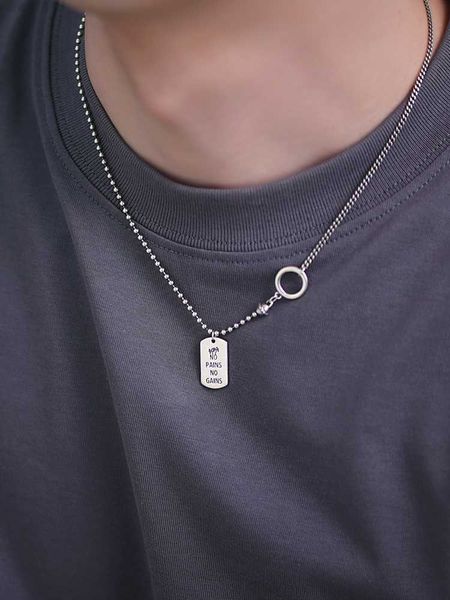 pi shuai decorative necklace for men and women's fashion 925 silver chain light luxury high grade collar chain boys' cuban chain c
pi shuai decorative necklace for men and women's fashion 925 silver chain light luxury high grade collar chain boys' cuban chain c