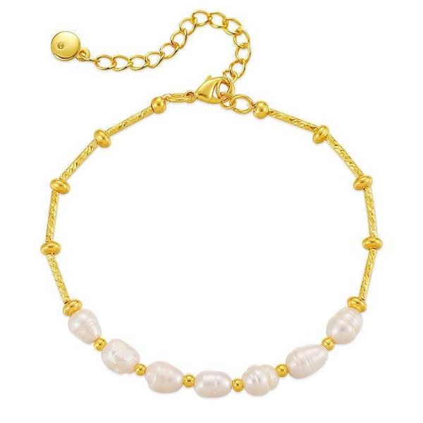 irregular natural freshwater pearl chain bracelet gold plated minimalist single layer simplicity elegant, Black
irregular natural freshwater pearl chain bracelet gold plated minimalist single layer simplicity elegant, Black