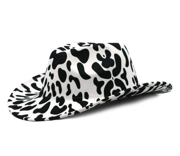 wide brim western cowboy cowgirl hat cow printed men women wool felt fedora hats leather belt band black and white dots panama cap9301964, Blue;gray
wide brim western cowboy cowgirl hat cow printed men women wool felt fedora hats leather belt band black and white dots panama cap9301964, Blue;gray