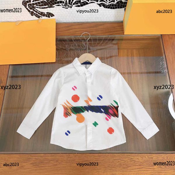 luxury kids designer clothes baby lapel shirt colorful pattern printing child blouses single breasted long sleeved top, White;black
luxury kids designer clothes baby lapel shirt colorful pattern printing child blouses single breasted long sleeved top, White;black