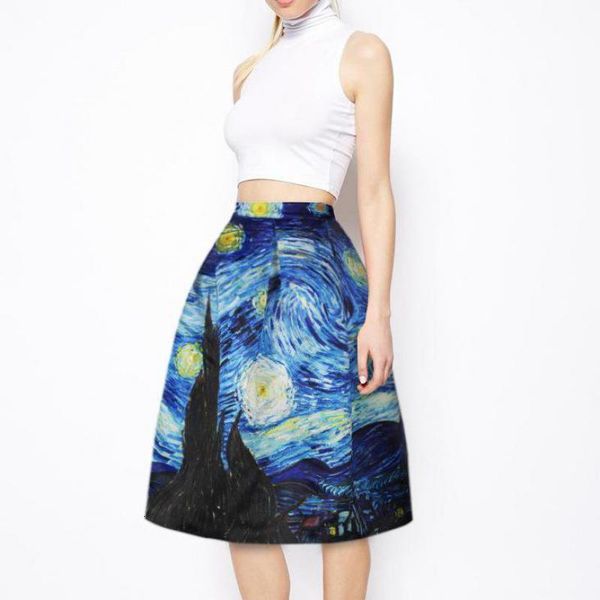 skirts qybian faldas vintage van gogh print ladies skirts high waist womens skirts christmas skirt plus size skirt 230515, Black
skirts qybian faldas vintage van gogh print ladies skirts high waist womens skirts christmas skirt plus size skirt 230515, Black