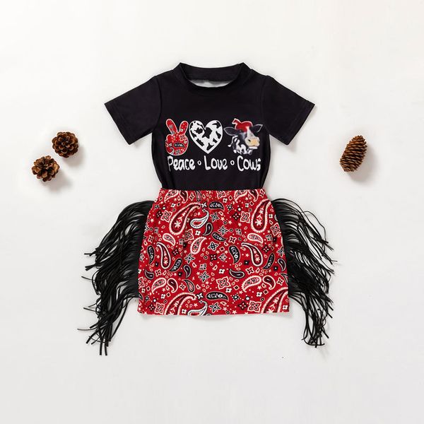 family matching outfits summer girls baby set 2piece cotton short sleeve printed tshirt skirt casual 230512, Blue
family matching outfits summer girls baby set 2piece cotton short sleeve printed tshirt skirt casual 230512, Blue