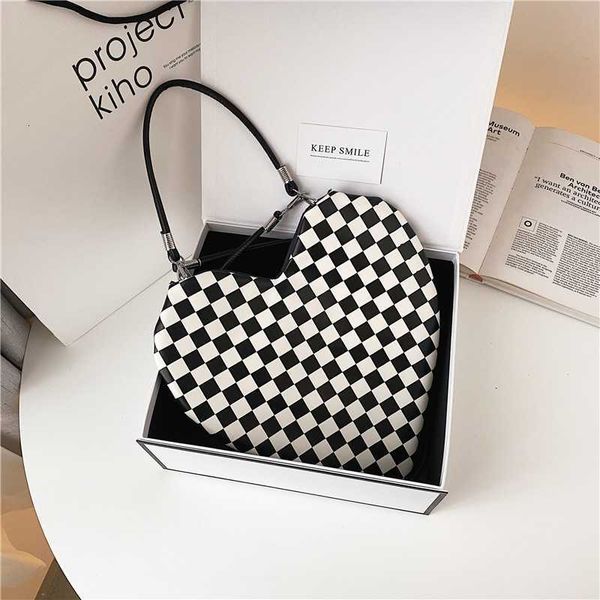 for quality armpit brand high and handbag plaid women shoulder designer purse love bag heart shaped crossbody
for quality armpit brand high and handbag plaid women shoulder designer purse love bag heart shaped crossbody