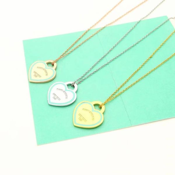 european and american women's love necklace fashion luxury love blue pendant jewelry girl holiday gift 316l stainless steel with box, Golden;silver
european and american women's love necklace fashion luxury love blue pendant jewelry girl holiday gift 316l stainless steel with box, Golden;silver
