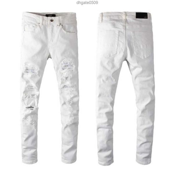 jeans 2023 amirs mens pants designer pantsy style heavy industry washing water destroys holes rose red printing cable splicing blue 27-40 12
jeans 2023 amirs mens pants designer pantsy style heavy industry washing water destroys holes rose red printing cable splicing blue 27-40 12