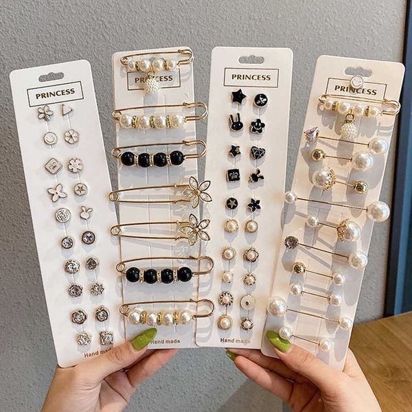 pins brooches 5/10pc/pa cute enamel brooches pins pearl neline small collar lel pin bule hijab fixed cloes brooch scarf jewelry setsl230315, Gray
pins brooches 5/10pc/pa cute enamel brooches pins pearl neline small collar lel pin bule hijab fixed cloes brooch scarf jewelry setsl230315, Gray