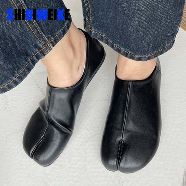 dress shoes women flats tabi ninja moccasins round split toe shallow lazy slip on slingback mules leather shoes soft loafers slip ad2104 230, Black
dress shoes women flats tabi ninja moccasins round split toe shallow lazy slip on slingback mules leather shoes soft loafers slip ad2104 230, Black