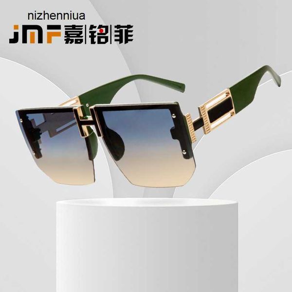 hermm elegant sunglasses new fashion square rock sunglasses for men and women street shooting modern, White;black
hermm elegant sunglasses new fashion square rock sunglasses for men and women street shooting modern, White;black