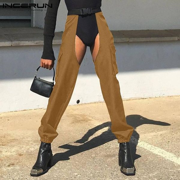 pants leisure new men's pantalons solid high waist long pants american style design sense cutout trousers overalls s5xl incerun, Black
pants leisure new men's pantalons solid high waist long pants american style design sense cutout trousers overalls s5xl incerun, Black