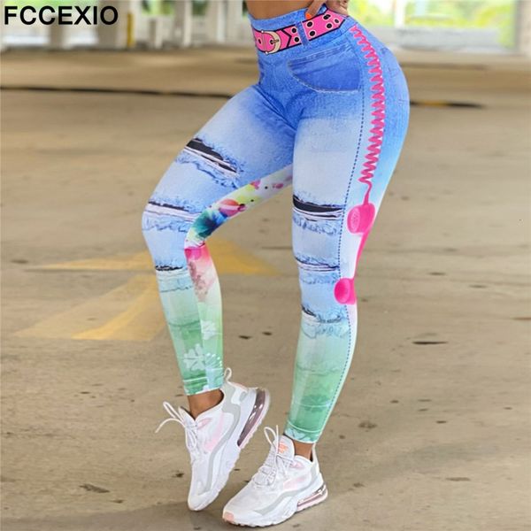 women's leggings fccexio denim telephone 3d print women pants push up running sports leggings slim pants female casual trousers fitness, Black
women's leggings fccexio denim telephone 3d print women pants push up running sports leggings slim pants female casual trousers fitness, Black