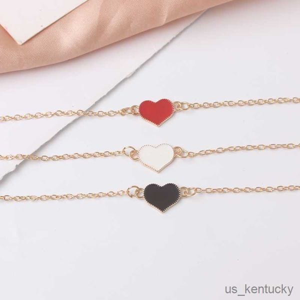 charm bracelets new fashion official charm chain red white heart bracelet for women wedding jewelry wholesale bangles, Golden;silver
charm bracelets new fashion official charm chain red white heart bracelet for women wedding jewelry wholesale bangles, Golden;silver