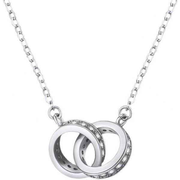 2023 luxury fashion necklace designer jewelry party 925 silver double rings diamond pendant rose gold necklaces for women fancy dress long c
2023 luxury fashion necklace designer jewelry party 925 silver double rings diamond pendant rose gold necklaces for women fancy dress long c