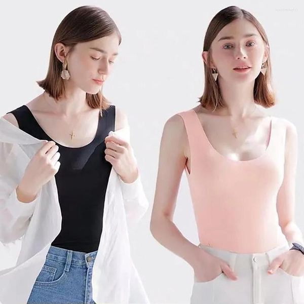 women's tanks woman's ladies vest shirt seamless ice silk single wear thin wild large size spring summer outer sling vests tank, White
women's tanks woman's ladies vest shirt seamless ice silk single wear thin wild large size spring summer outer sling vests tank, White