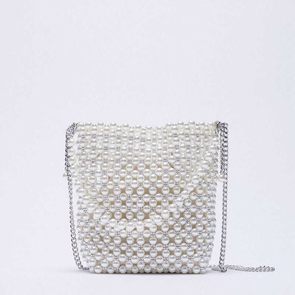 shoulder bags za new pearl beaded white fairy portable messenger with chain female purses and handbags cross body woman 230426
shoulder bags za new pearl beaded white fairy portable messenger with chain female purses and handbags cross body woman 230426