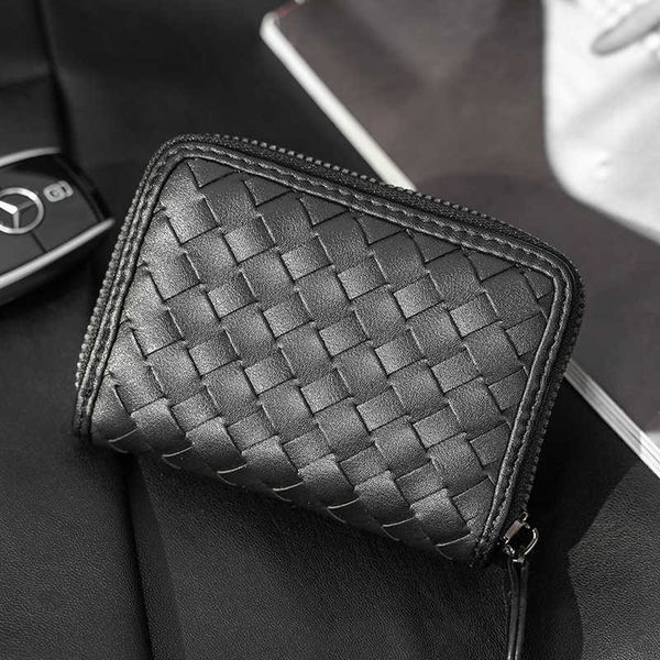fashion hand woven men's small card bag multi card position large capacity men's pocket wallet versatile men's small bag 2305, Red;black
fashion hand woven men's small card bag multi card position large capacity men's pocket wallet versatile men's small bag 2305, Red;black