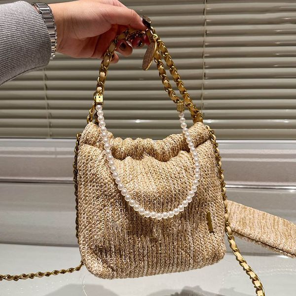 gold coin pearl portable women mini crossbody bag straw woven quilted with coin purse vintage shoulder bag designer wallet binding luxury ha
gold coin pearl portable women mini crossbody bag straw woven quilted with coin purse vintage shoulder bag designer wallet binding luxury ha