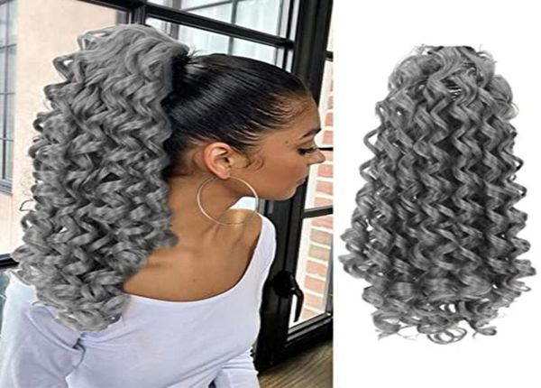 silver grey ponytail hair extension human wrap drawstring curly wavy pony tail hairpieces6858747, Black
silver grey ponytail hair extension human wrap drawstring curly wavy pony tail hairpieces6858747, Black