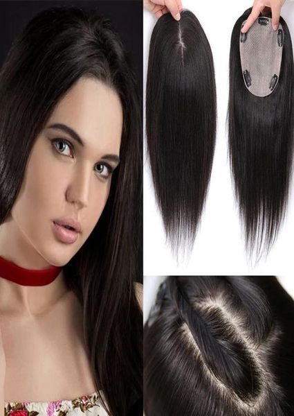 5x6inch full slik base hair er natural black color remy clip in toupee for thining hair 130 density ers2999328, Black;brown
5x6inch full slik base hair er natural black color remy clip in toupee for thining hair 130 density ers2999328, Black;brown