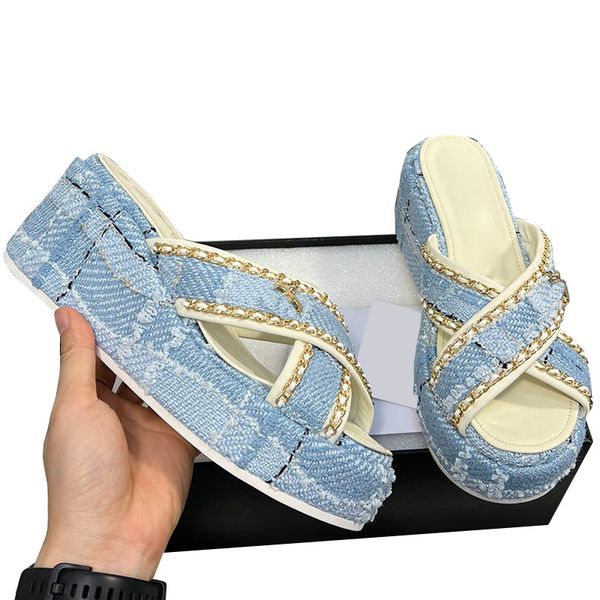 womens wedge platform heels sandals slip on slippers slingbacks dress shoes with chain slides designer cross ladies casual shoe rubber sole, Black
womens wedge platform heels sandals slip on slippers slingbacks dress shoes with chain slides designer cross ladies casual shoe rubber sole, Black