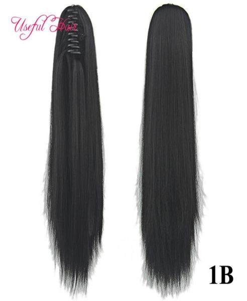 ponytail claw clip hair extension synthetic hair extensions pony tail 24039039 straight synthetic clip in hair extension cla4840947, Black
ponytail claw clip hair extension synthetic hair extensions pony tail 24039039 straight synthetic clip in hair extension cla4840947, Black