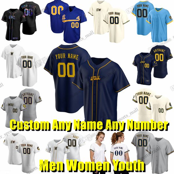 custom s-6xl christian yelich joey wiemer baseball jersey brian anderson mike brosseau matt bush corbin burnes victor caratini william contr, Blue;black
custom s-6xl christian yelich joey wiemer baseball jersey brian anderson mike brosseau matt bush corbin burnes victor caratini william contr, Blue;black