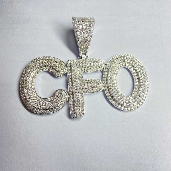 hq gems solid s925 silver iced out diamond letter hip hop necklaces moissanite cfo pendant for part
hq gems solid s925 silver iced out diamond letter hip hop necklaces moissanite cfo pendant for part