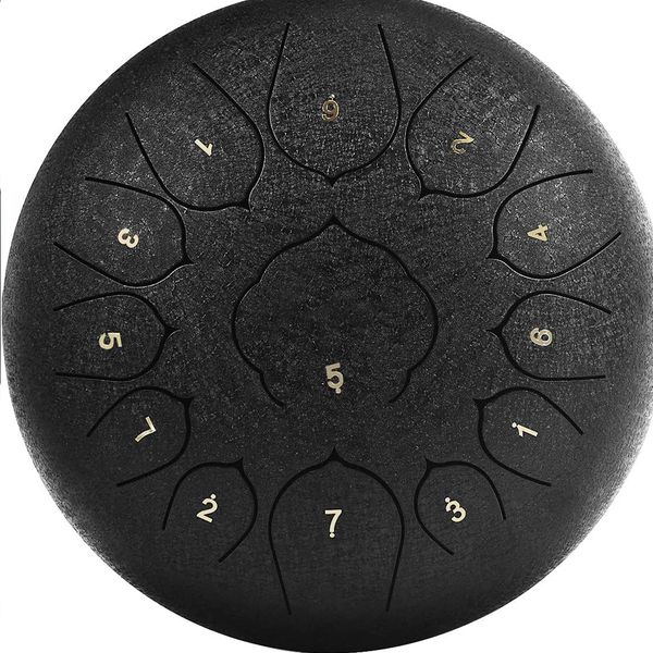 music drum 13 tone 12 inch steel tongue drum handpan percussion yoga instrument suitable for beginners with travel bags
music drum 13 tone 12 inch steel tongue drum handpan percussion yoga instrument suitable for beginners with travel bags